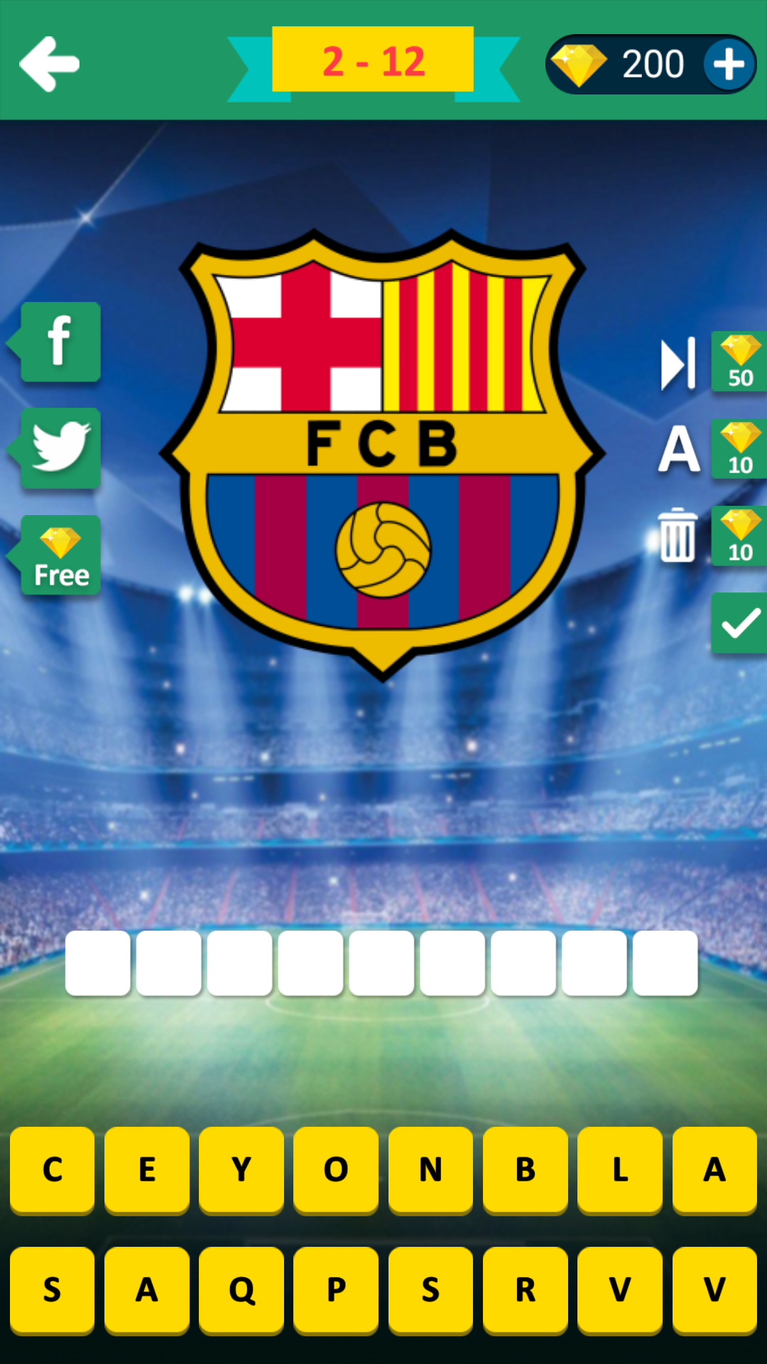 Football Club Logo Quiz 2023应用截图第3张