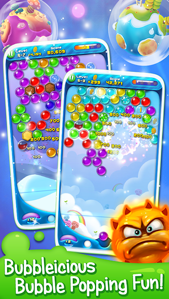 Bubble Bust! - Popping Planets Mod 스크린샷 0