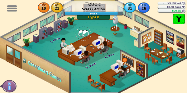 Game Dev Tycoon 스크린샷 1