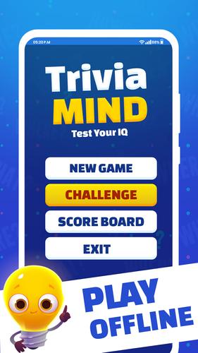 Trivia Mind - Test Your IQ 螢幕截圖 0