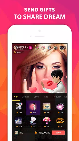 Hive - Live Stream Video Chat 螢幕截圖 1