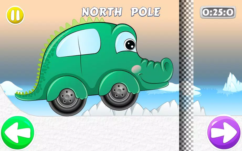 Racing car game for kids Schermafbeelding 2