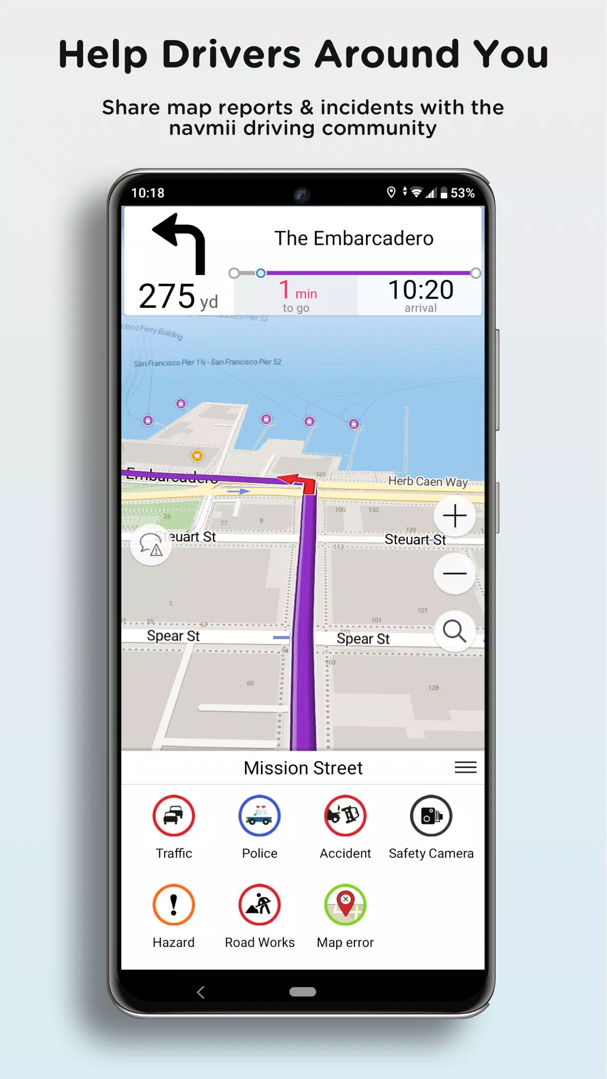 Navmii GPS World (Navfree) スクリーンショット 1