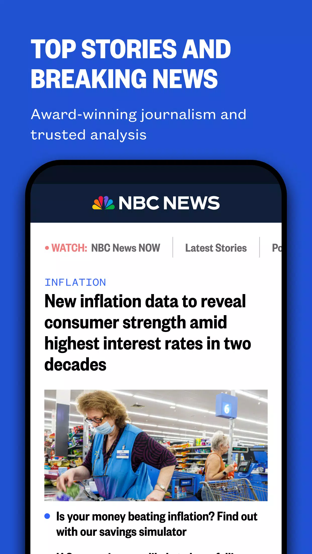 NBC News: Breaking News & Live 螢幕截圖 0