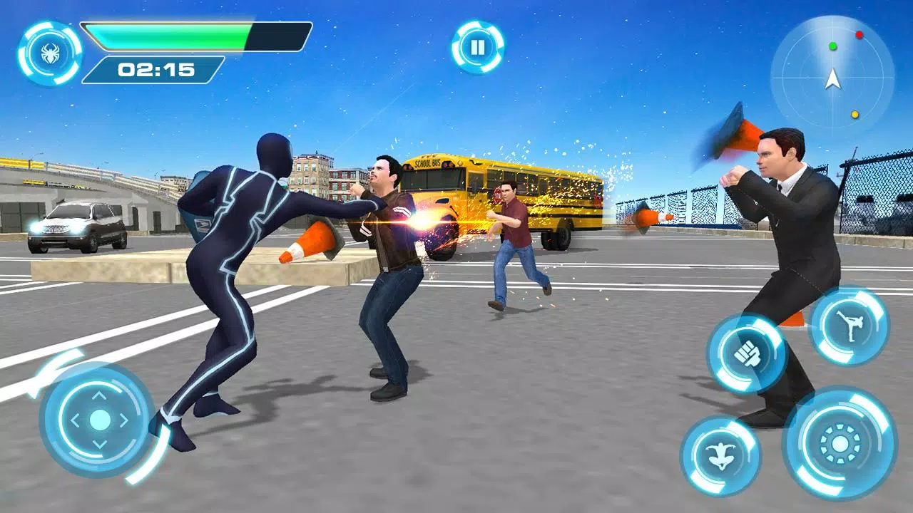Superhero - Action Game Tangkapan skrin 3