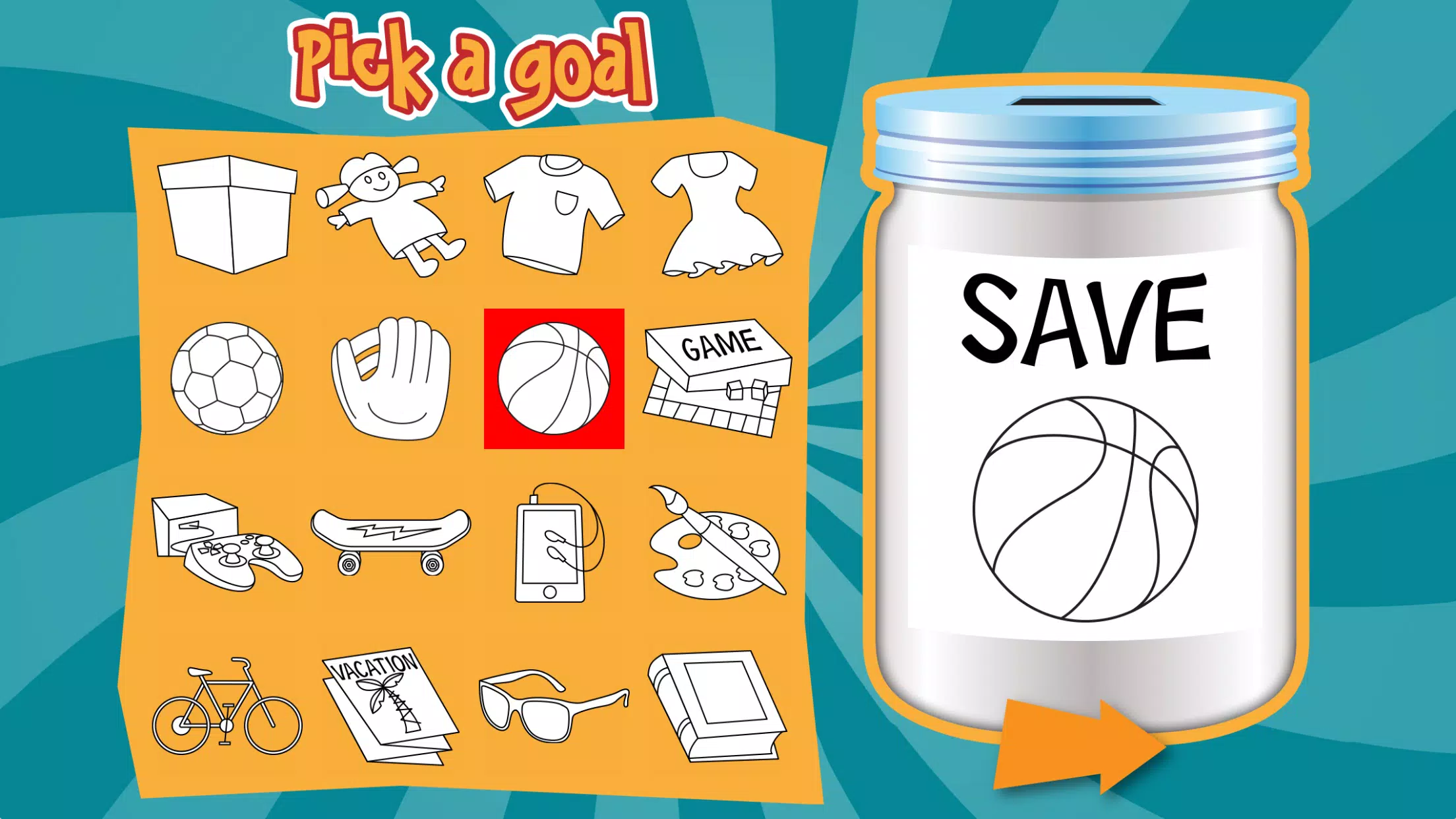 Money Mammals® Save for a Goal ဖန်သားပြင်ဓာတ်ပုံ 1