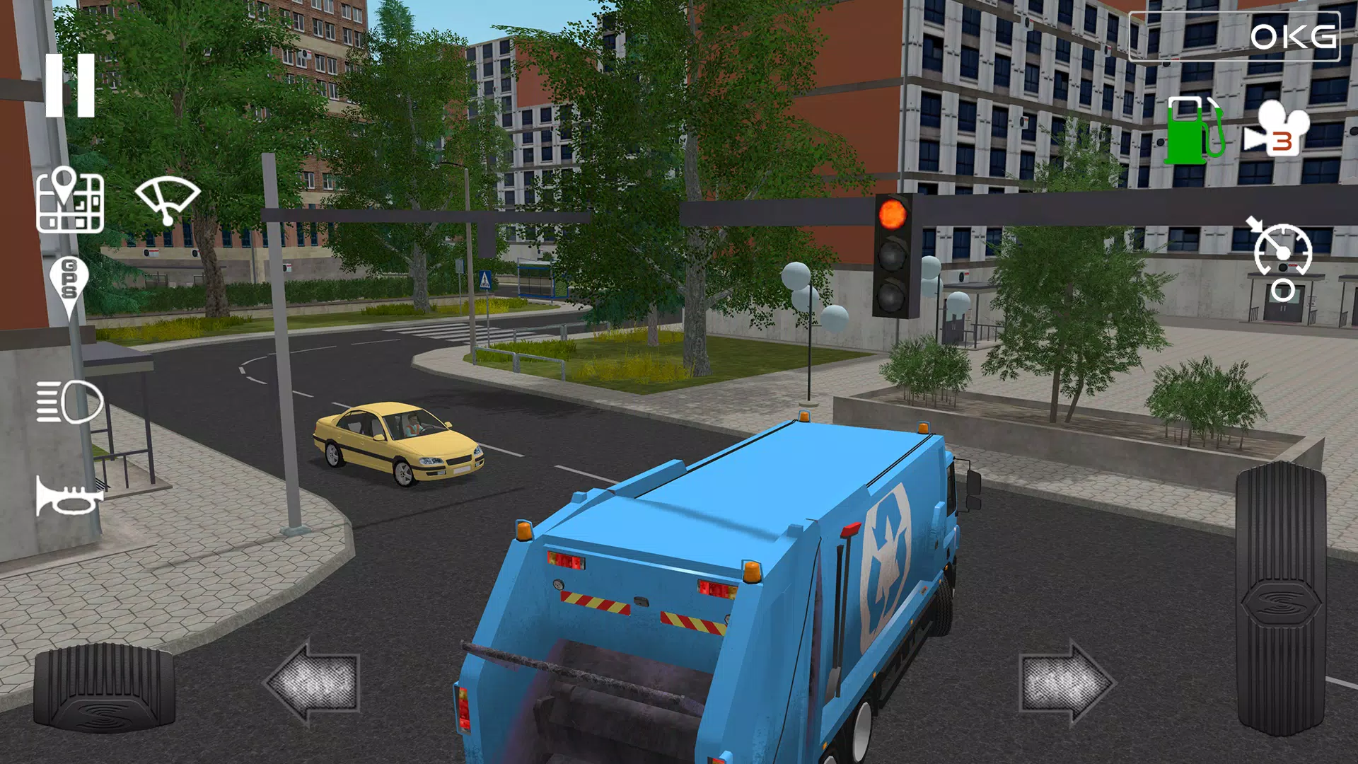 Trash Truck Simulator Скриншот 3