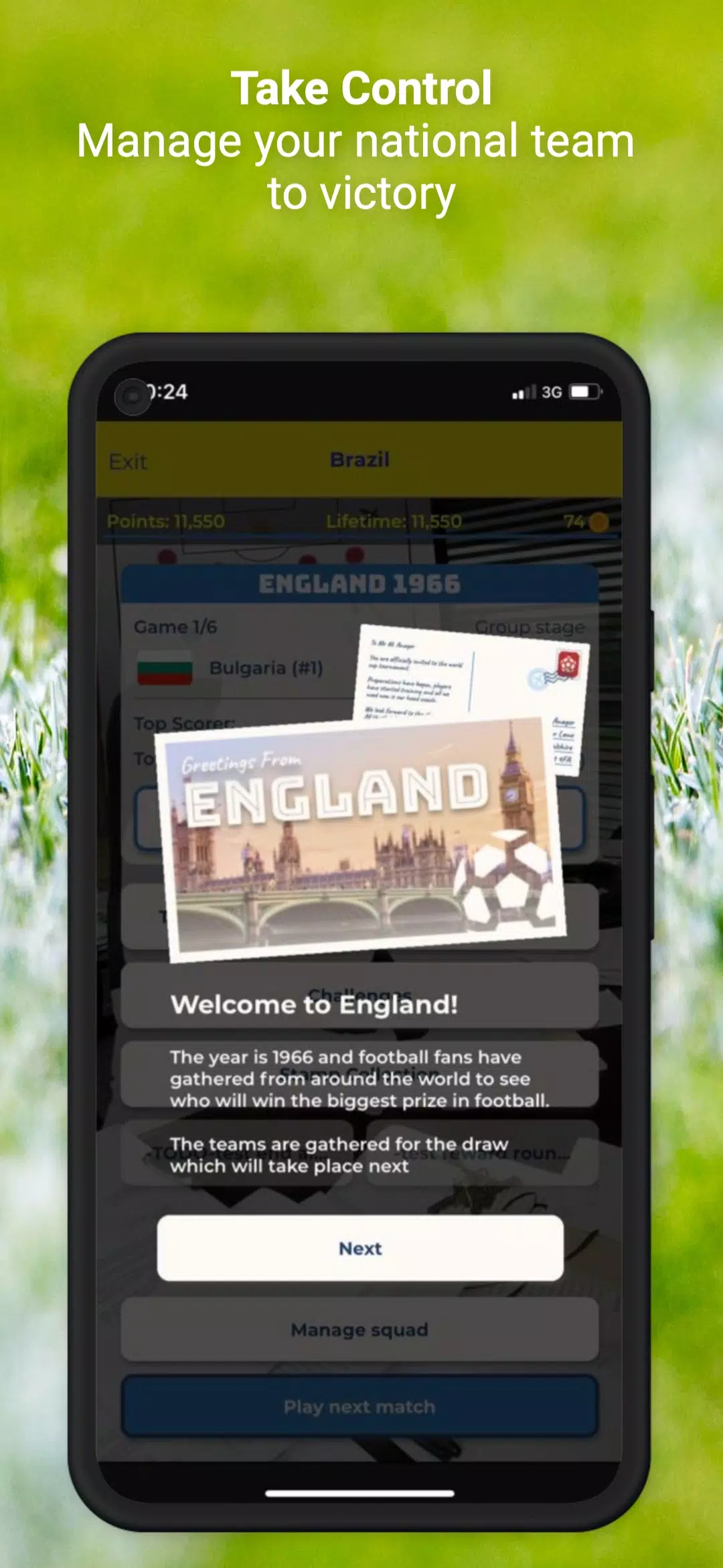 International Football Manager Tangkapan skrin 3