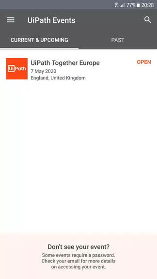 UiPath Events Screenshot 1