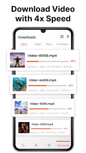 V - All Video Downloader ภาพหน้าจอ 2