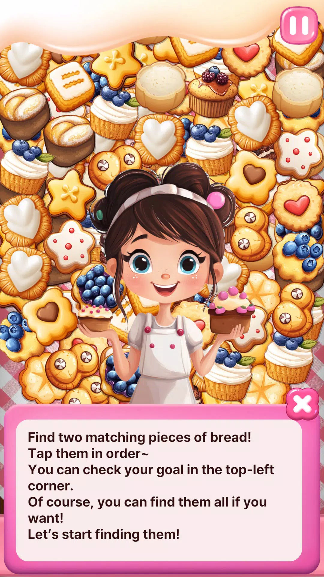 Match Puzzle 1+1 Bakery Screenshot 1