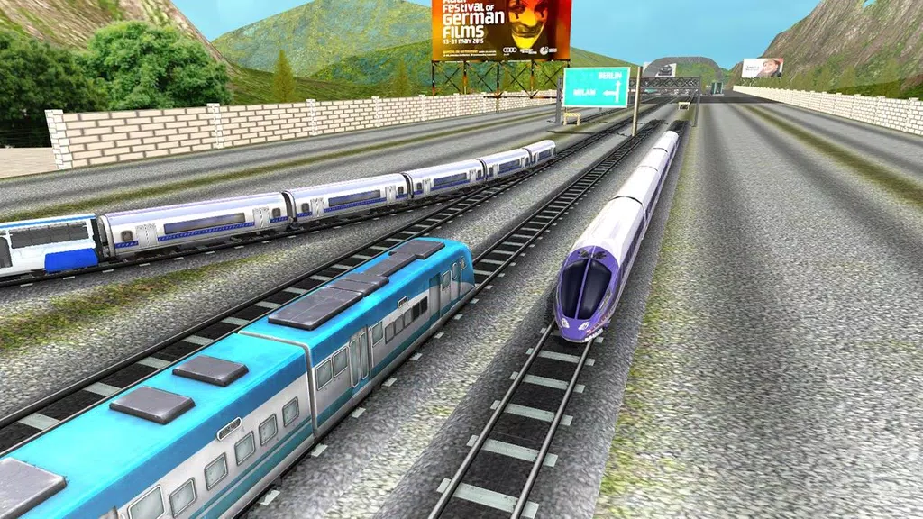 Euro Bullet Train Simulator 螢幕截圖 2