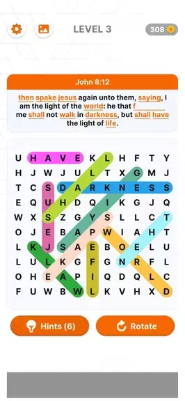 Bible Verse Search-Word Search Screenshot 3