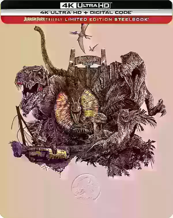„Jurassic Park Trilogy 4K Steelbooks są już dostępne dla zamówienia w przedsprzedaży”