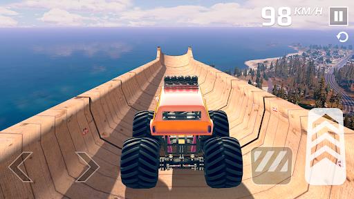 Monster Truck Mega Ramp Stunt Tangkapan skrin 1