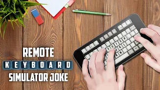 Remote Keyboard Simulator Joke Captura de pantalla 1