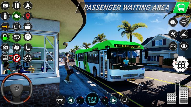 City Bus Simulator: Bus Games Tangkapan skrin 0