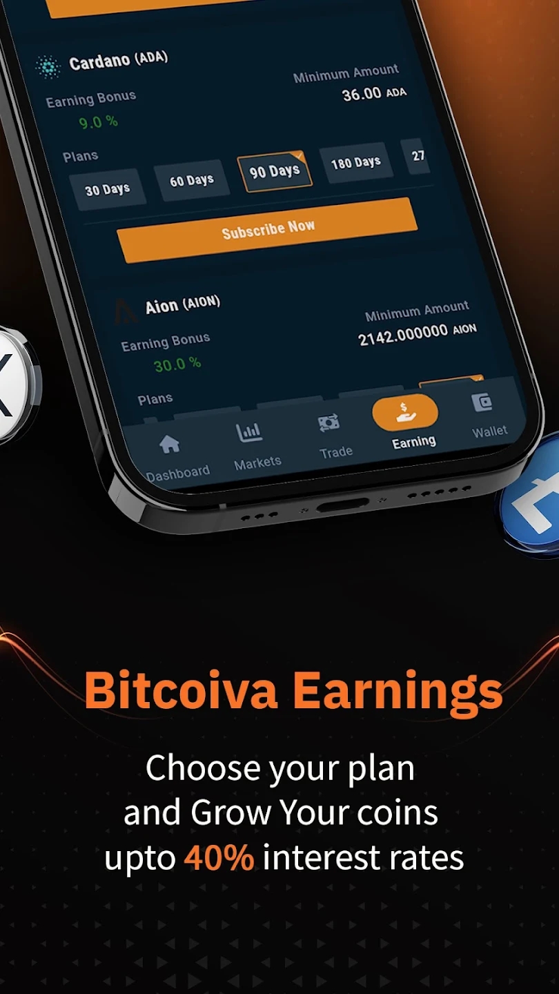 Bitcoiva Capture d'écran 3