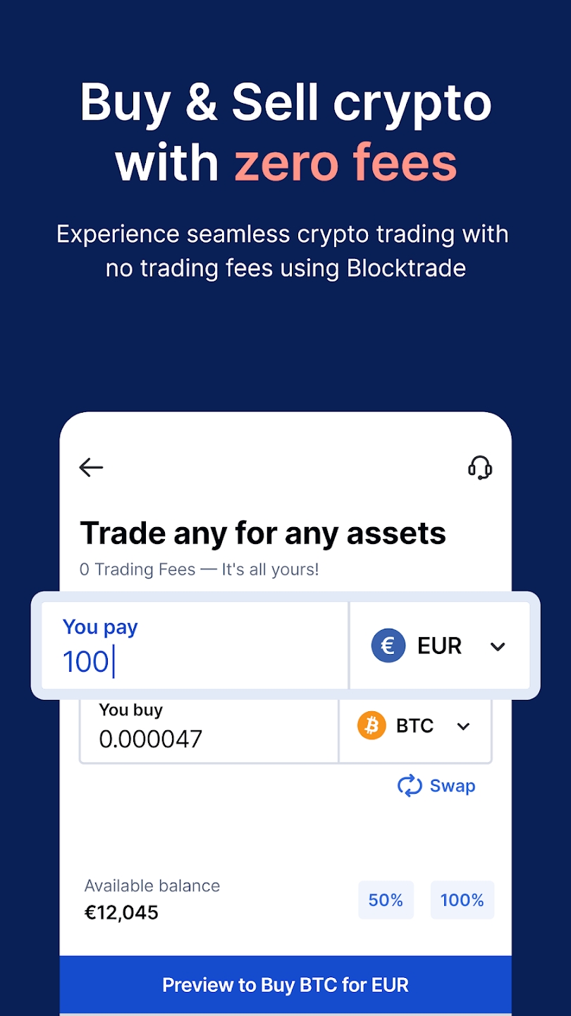 Blocktrade Ekran Görüntüsü 1