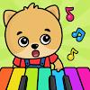 Piano pour bébé: jeux musique