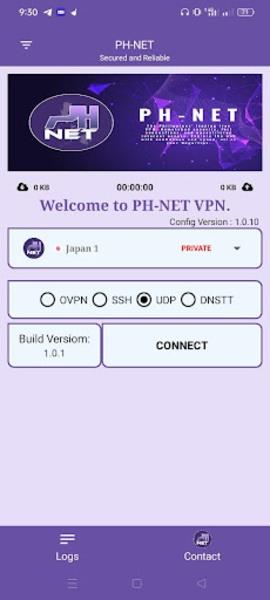 PH-NET VPN Ảnh chụp màn hình 2