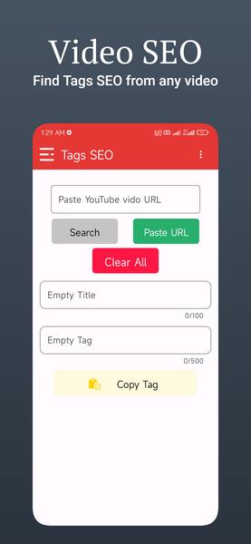 Tags SEO - Video Finder 螢幕截圖 3