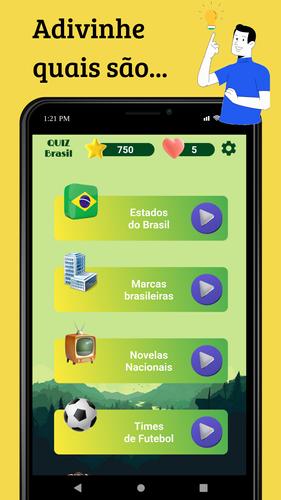 Quiz Brasil应用截图第1张