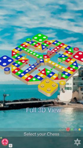 Aeroplane Chess 3D - Ludo Game Tangkapan skrin 1