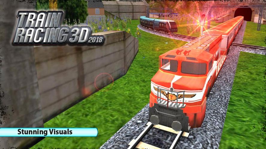Train Racing 3D-2023 Train Sim Capture d'écran 0