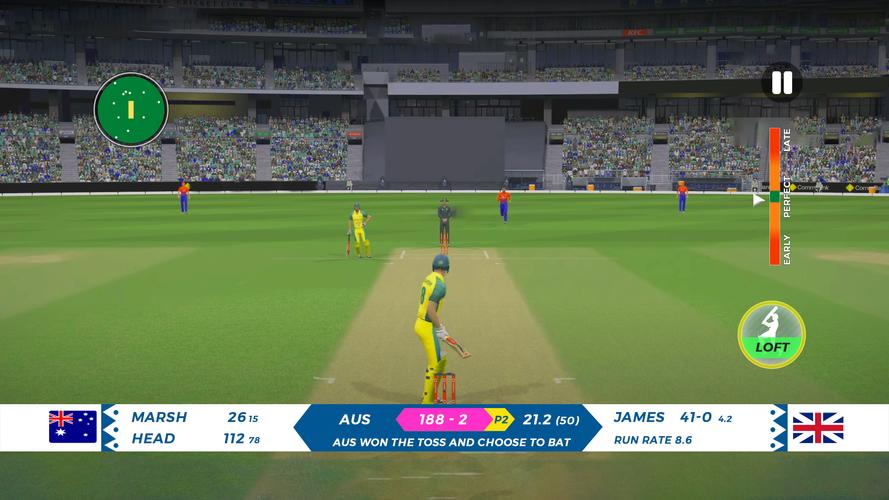 Real T20 Cricket Games 2023 Ảnh chụp màn hình 0
