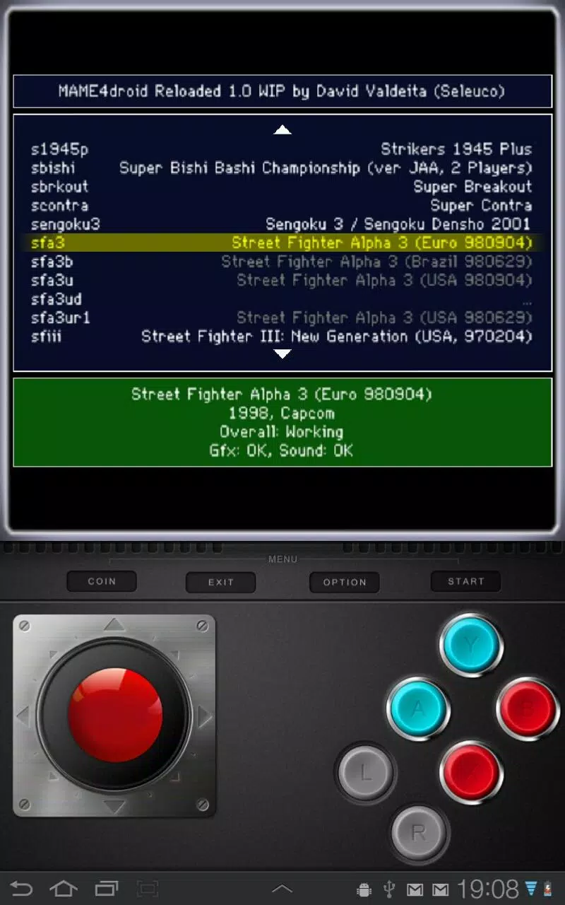 MAME4droid (0.139u1) Ekran Görüntüsü 2