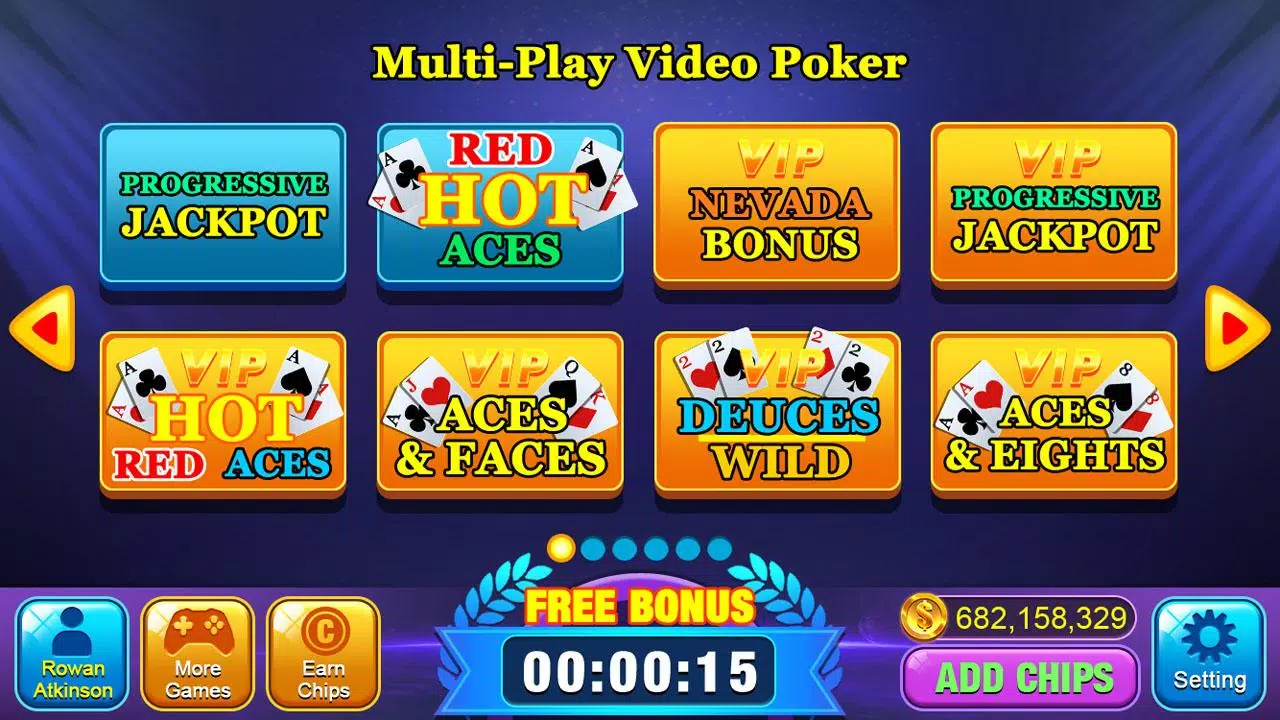 Schermata Video Poker Games - Multi Hand 2