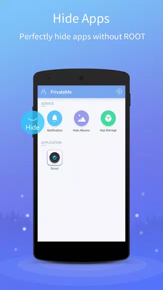 Hide App, Safe Chat – PrivacyHider 螢幕截圖 0