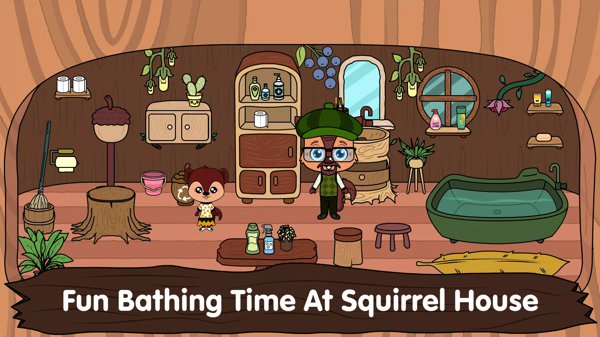 Schermata Animal Town - My Squirrel Home 3