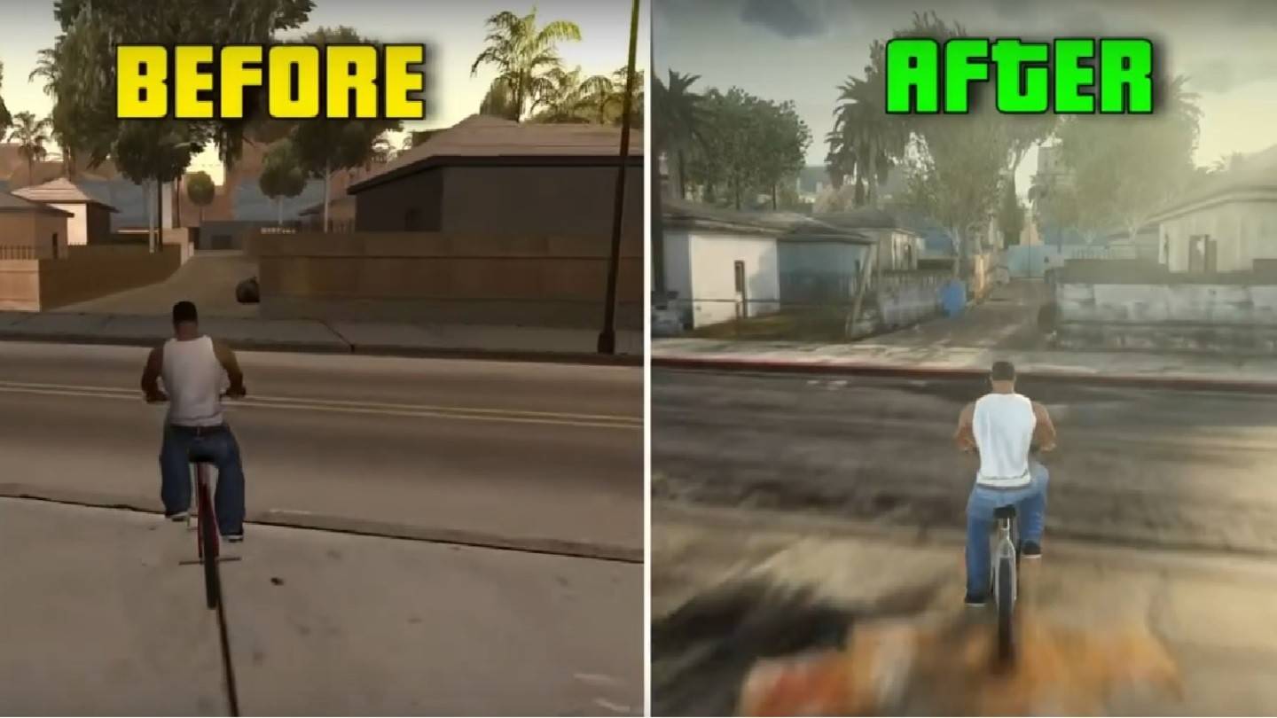 GTA: San Andreas Remaster dengan Mod Diumumkan