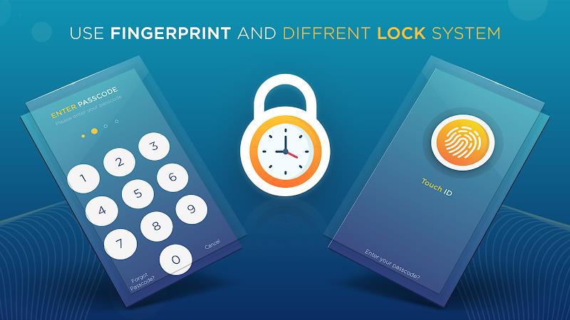 screen locker: time passcode Скриншот 1