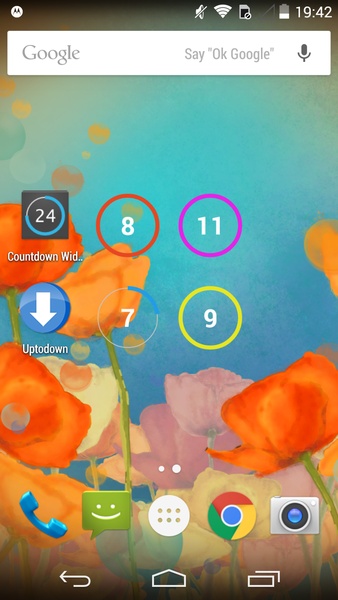 Countdown Widget Ekran Görüntüsü 2