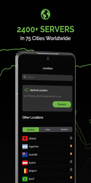 IPVanish: VPN Location Changer Mod Screenshot 1