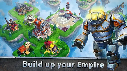 Sky Clash Lords of Clans 3D Screenshot 2