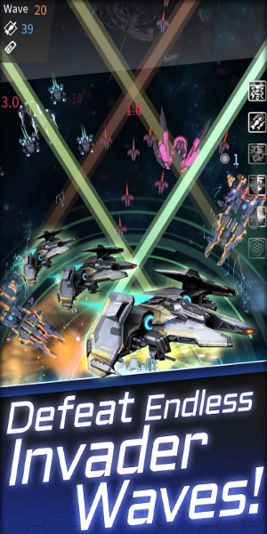 Space Wars: Idle Defense スクリーンショット 1