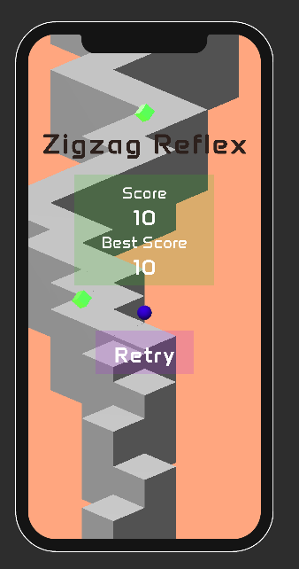 Zigzag Reflex 螢幕截圖 1