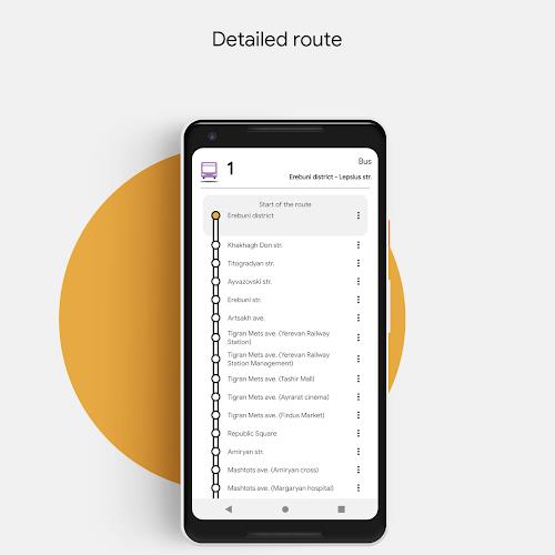 A2B. Yerevan Public Transport ภาพหน้าจอ 2