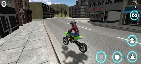 Wheelie King 6 : Moto Rider 3D ภาพหน้าจอ 1