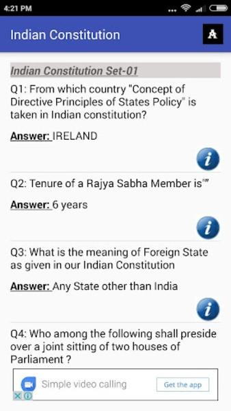 Indian Constitution Tangkapan skrin 2