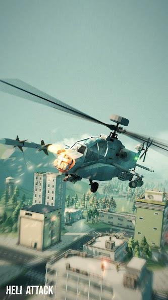 Heli Attack Mod Ảnh chụp màn hình 1