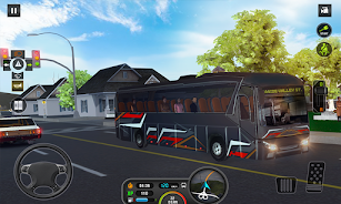 City Coach Bus Game Simulator Ảnh chụp màn hình 2