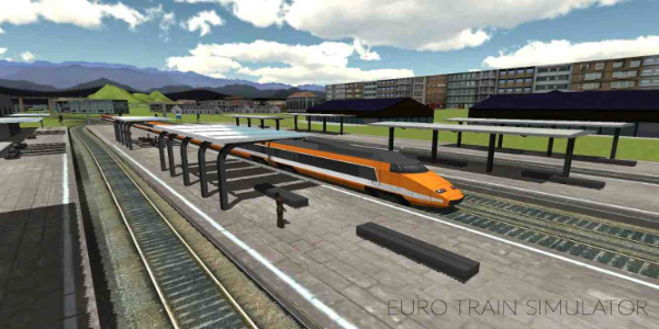 Euro Train Simulator 2 ဖန်သားပြင်ဓာတ်ပုံ 2