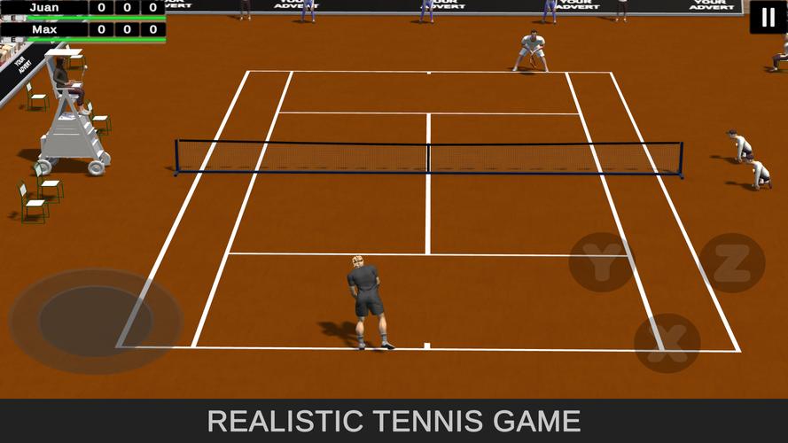 Tennis Slice: World Tour Captura de tela 3