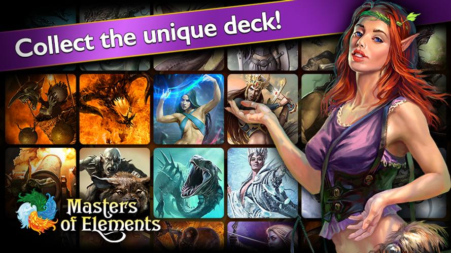 Masters of Elements－Online CCG 螢幕截圖 1