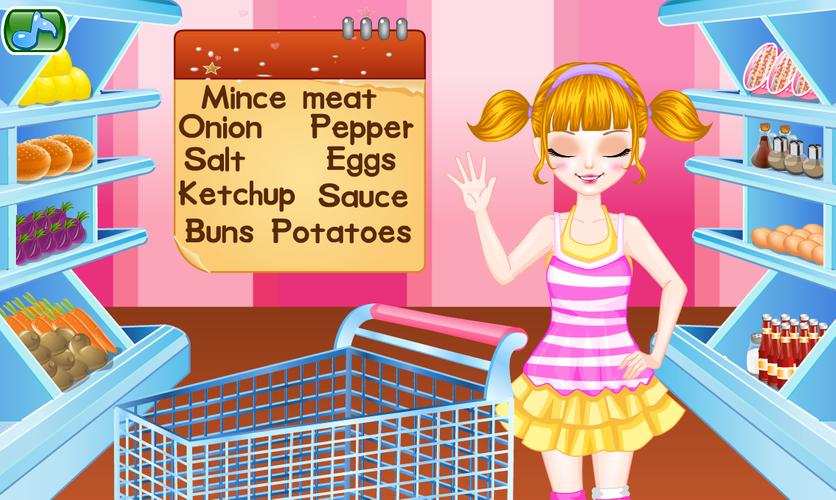 Game Cooking Burger and Fries Captura de tela 0